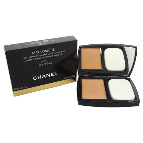 chanel mat lumière luminous matte powder|Chanel foundation sample.